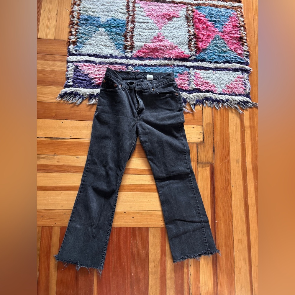 Vintage Levi’s raw hem